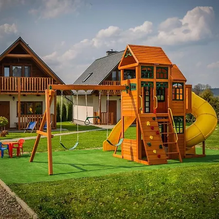 Domki W Bieszczadach Nova Dolina Srednia Wies Exterior photo